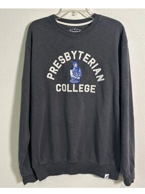 Presbyterian College Crew Neck Sweatshirt Unwind By League Men’s Lg Embroidered